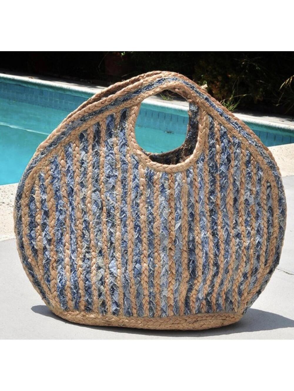 Woven & Denim HandBag NWOT